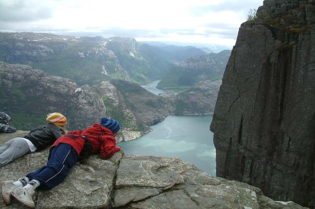 Preikestolen skala